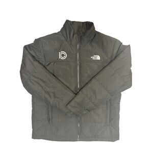 THE NORTH FACE 700 GOOSE DOWN MENS NUPTSE BLACK PUFFER JACKET LARGE